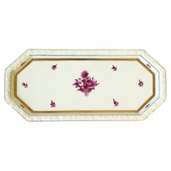 German White Porcelain Serving or Vanity Tray by Rosenthal 