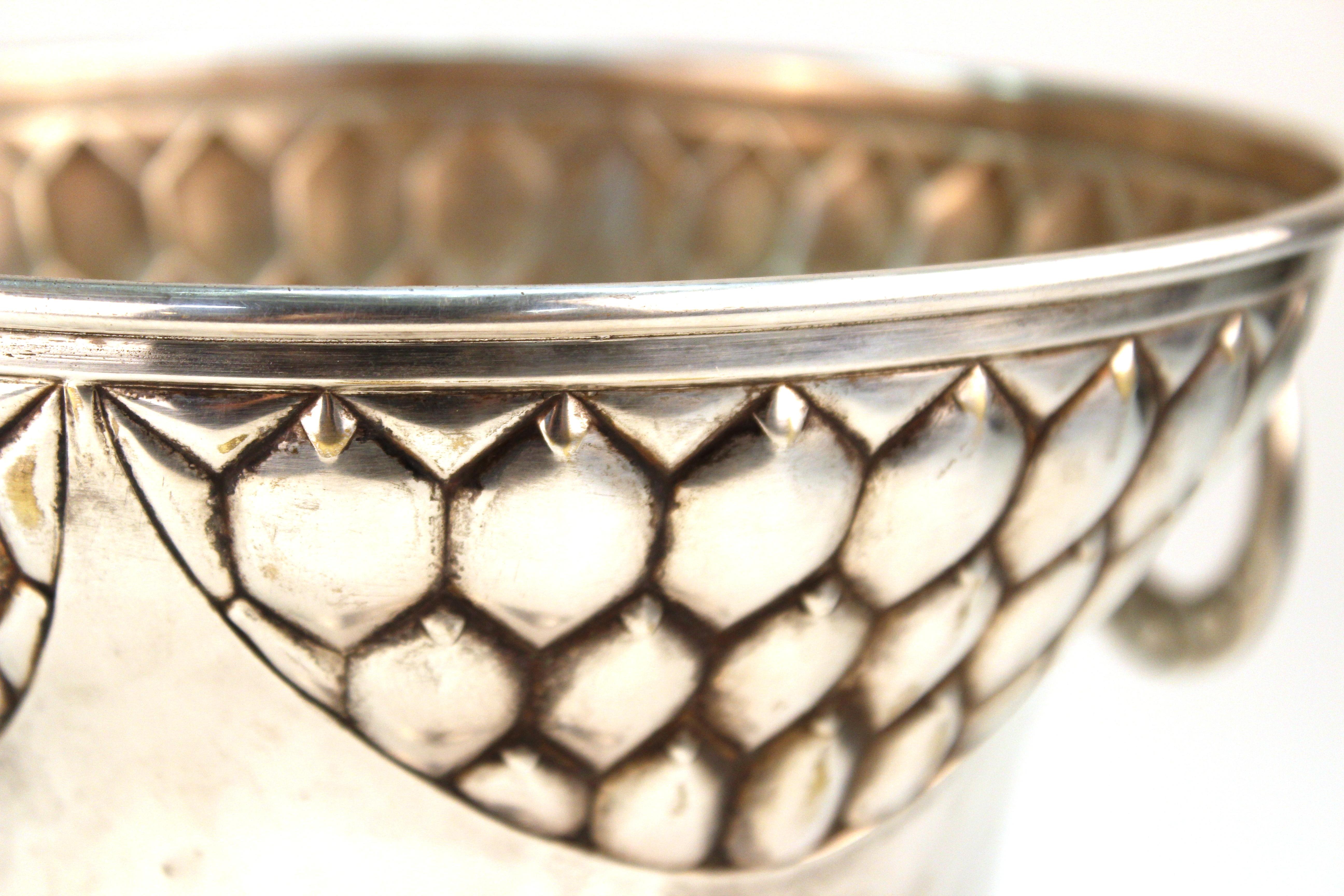 German WMF Secessionist Silver Plated Ice Bucket 6