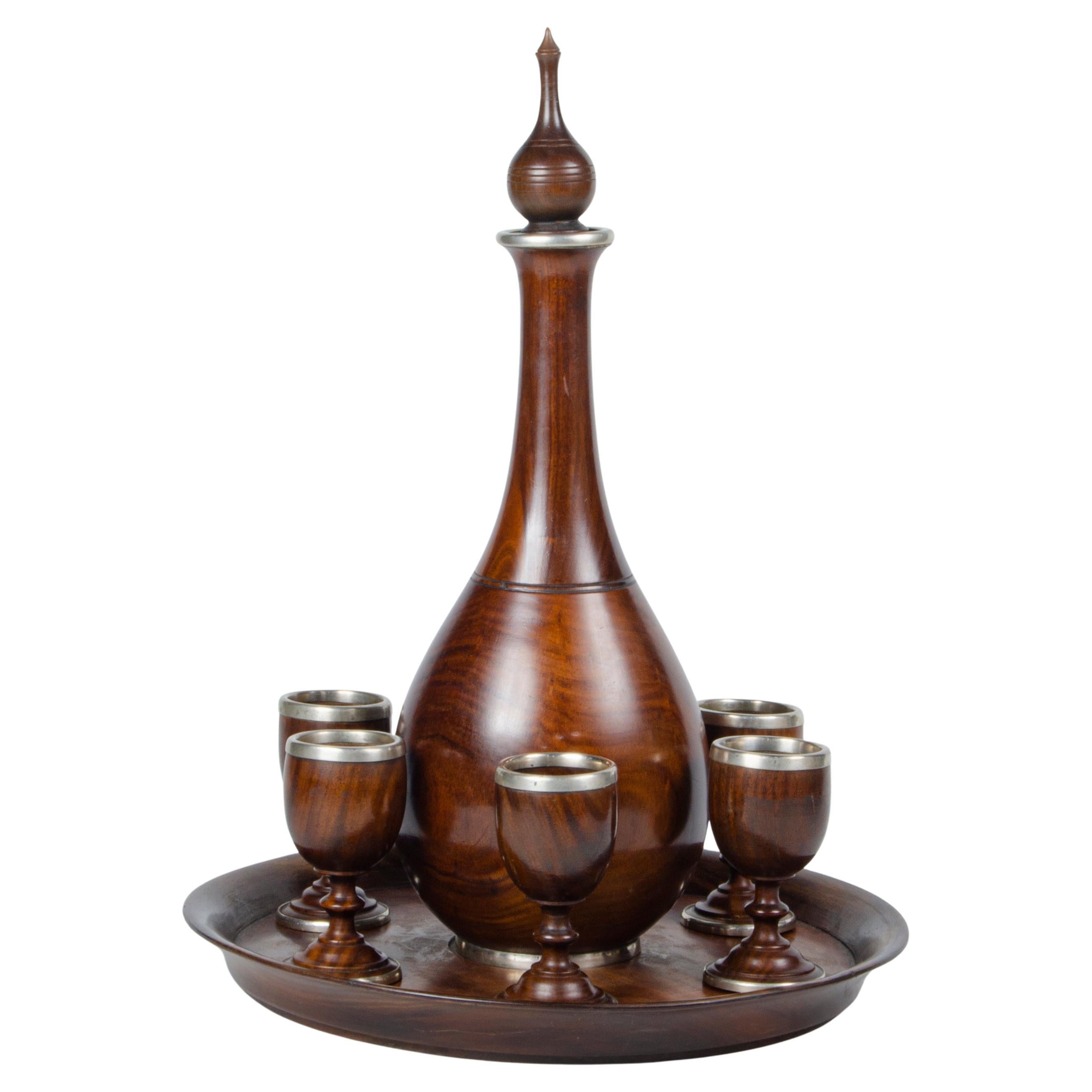 What is a decanter made out of?
