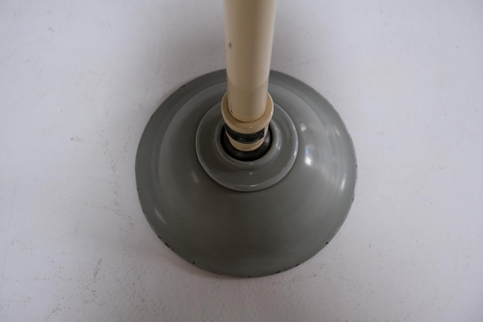 Métal Tabouret industriel d'atelier allemand par Ritter AG, Karlsruhe, années 1950 en vente