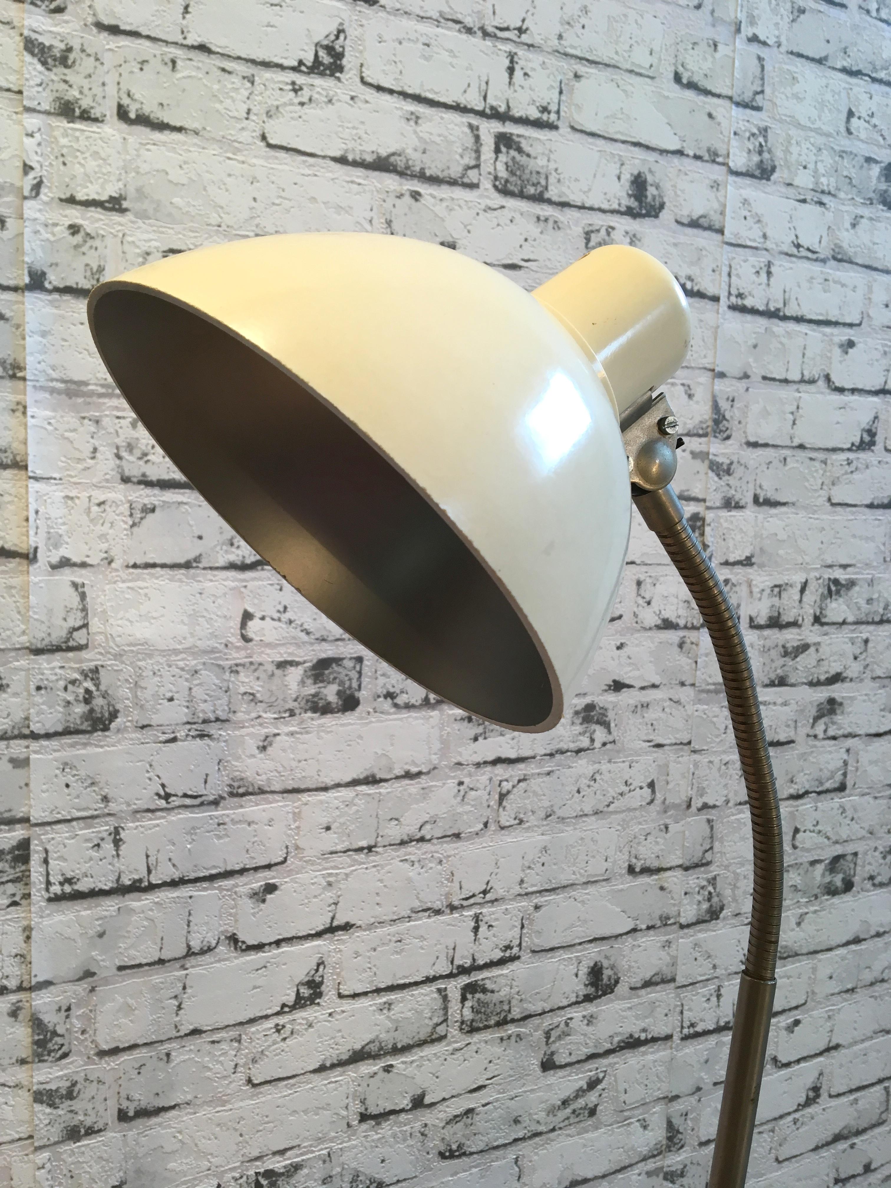 German Workshop Table Lamp from Reif Dresden, 1950s In Good Condition In Kojetice, CZ