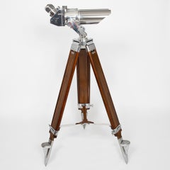 German World War 11 Emil Busch Binoculars, 10 x 80, Superb Optics, Polished...
