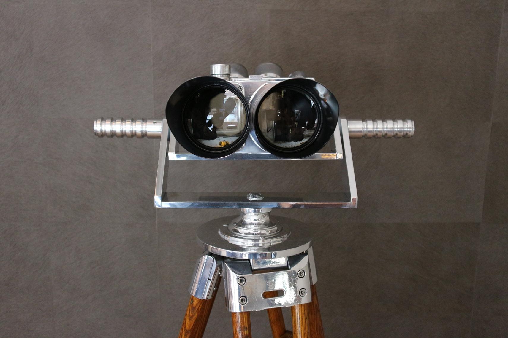 German WWII Binoculars by E. Busch, Germany at 1stDibs