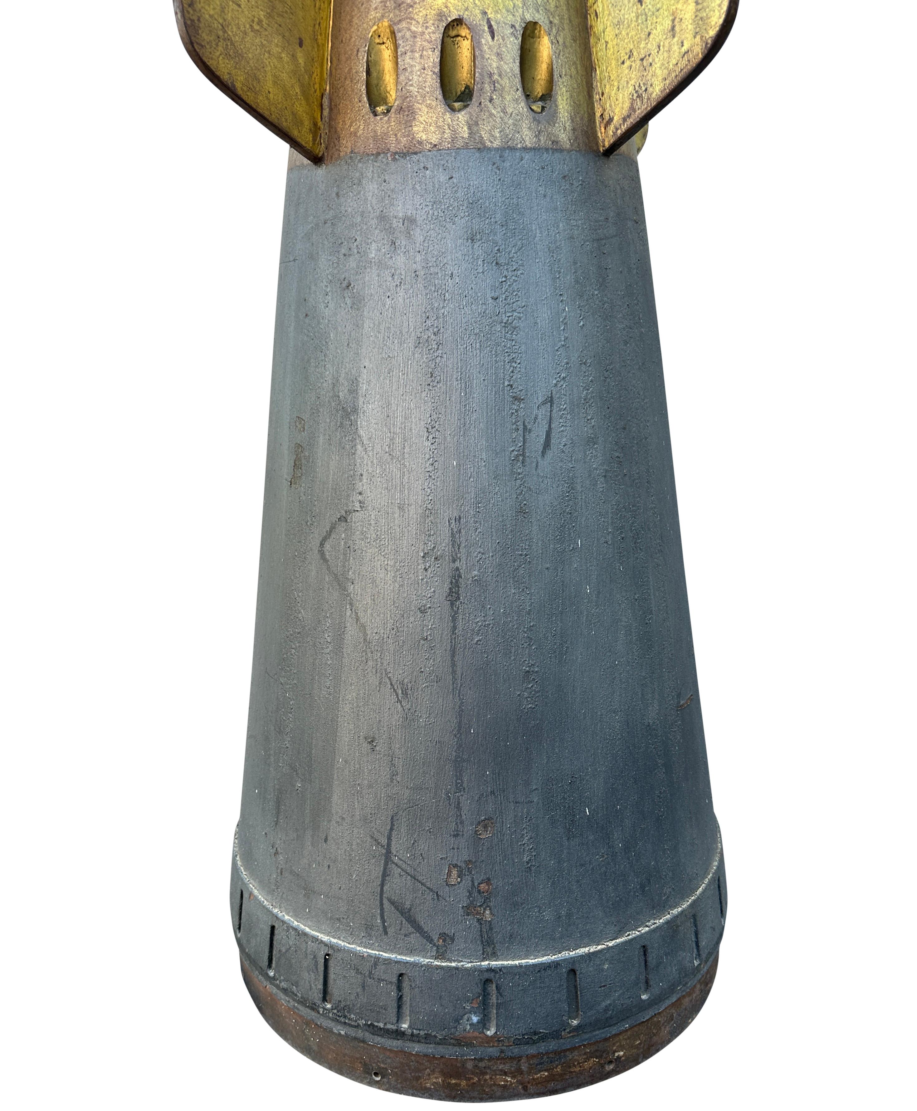 German WWII U-Boat G7A (TII) Torpedo Rear Section Prop In Good Condition In Norwood, NJ