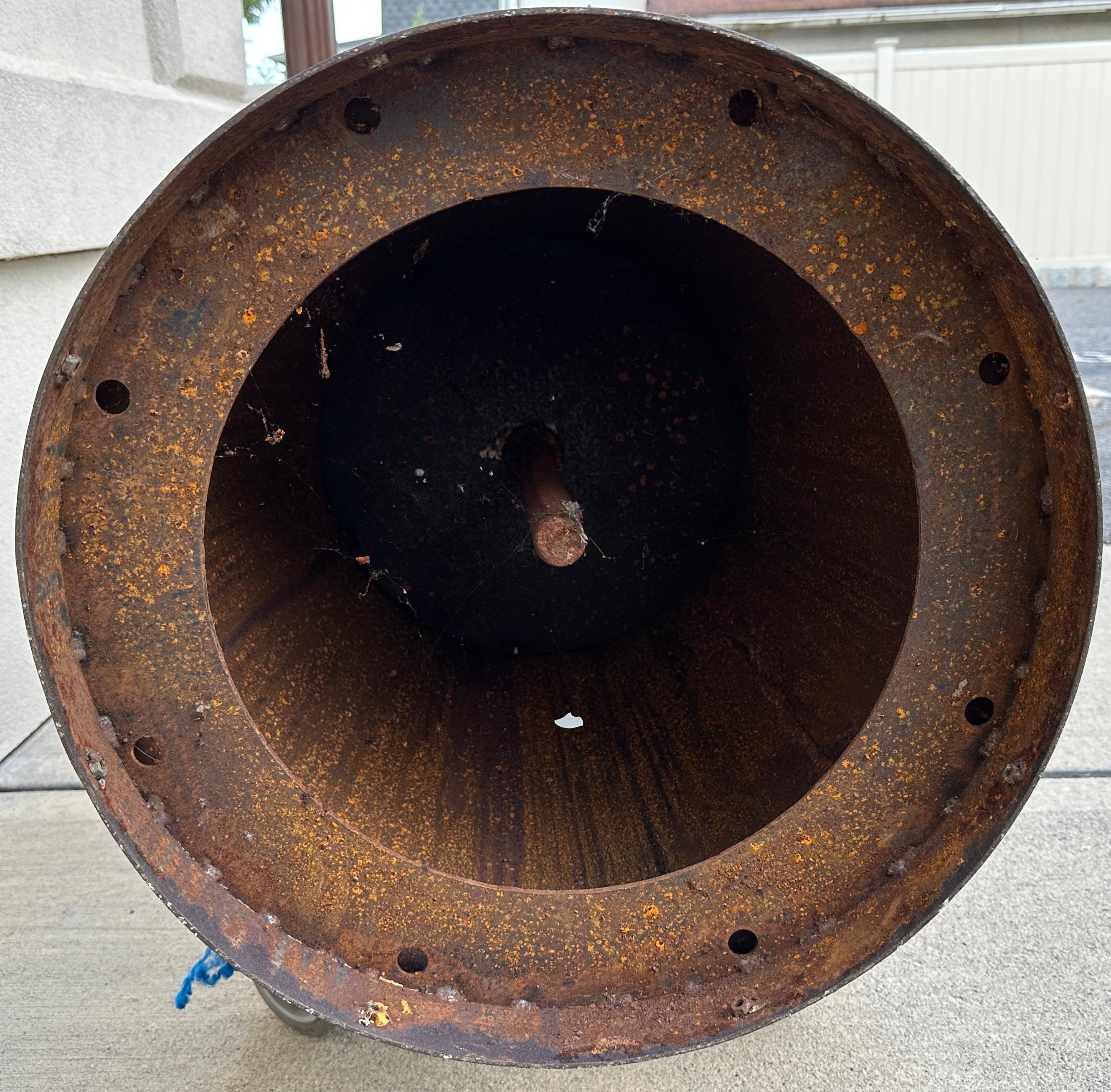20th Century German WWII U-Boat G7A (TII) Torpedo Rear Section Prop