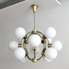 German XL-Atomic Chandelier, 1970