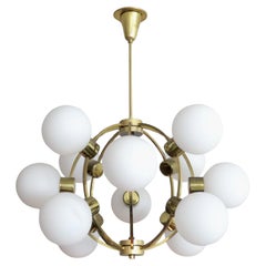 German XL-Atomic Chandelier, 1970