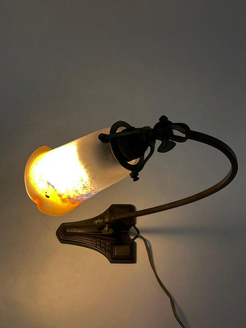 20ième siècle Lampe de bureau ou de table Art Déco Zenith allemande, 1920 en vente
