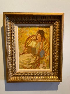 Germano Russo Impressionist Young Beauty