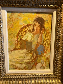 Germano Russo Impressionist Young Beauty