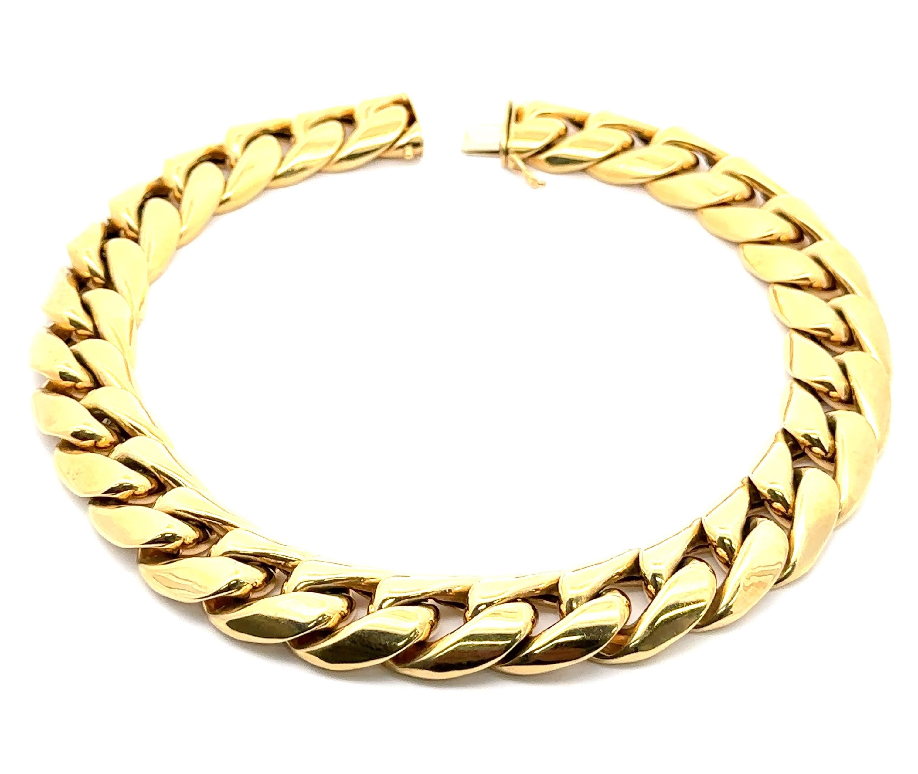 Donna Collana in oro giallo tedesco 18k da 17