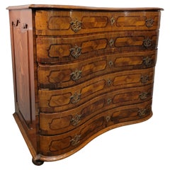 Germany BAROQUE BLACK FOREST 18 th century COMMODE CHEST OF DRAWERS