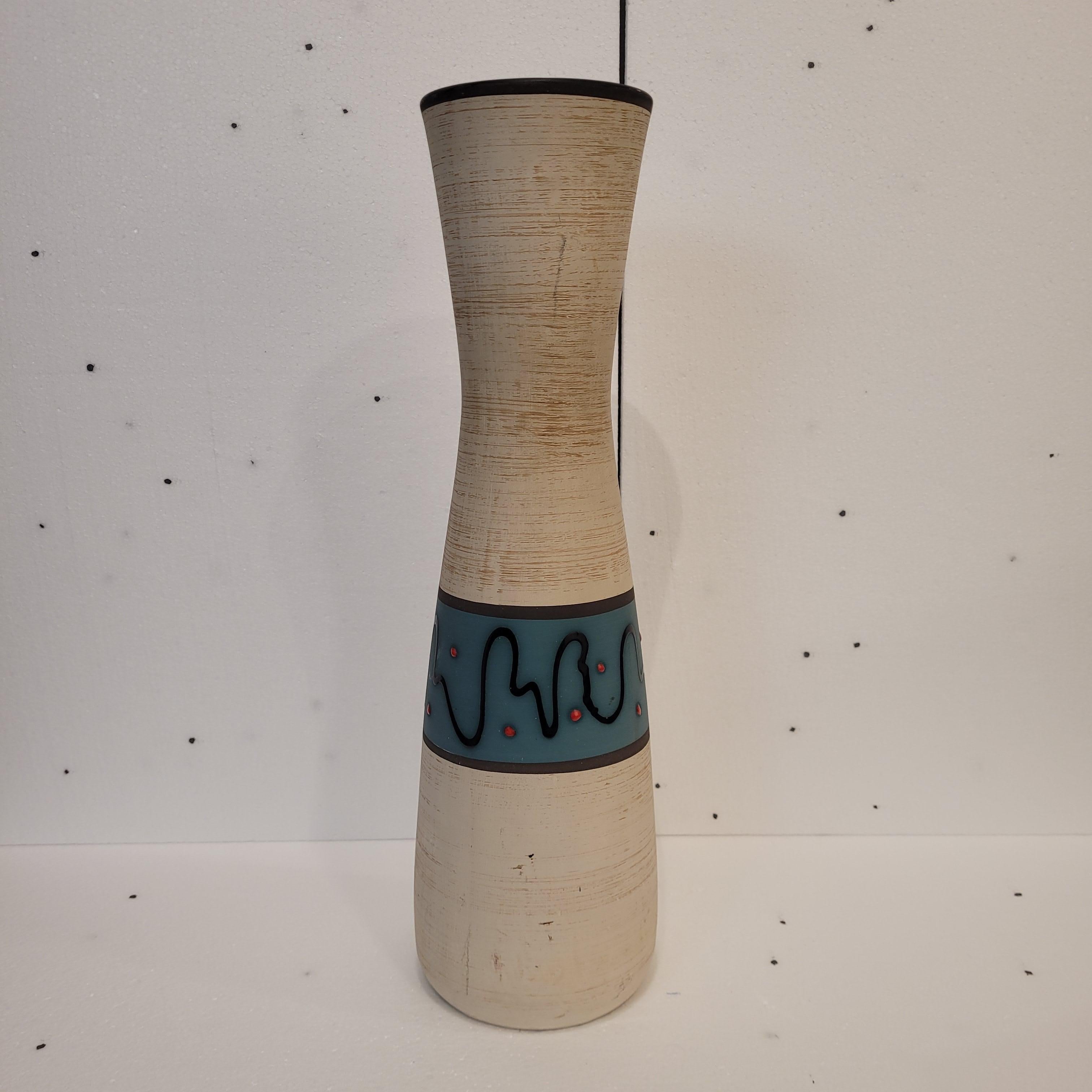Deutschland Blaue Vase 525, Scheurich Ceramic 60's im Angebot 10