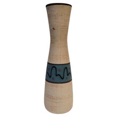 Germany Blue Vase 525, Scheurich Ceramic 60's