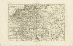 Germany, Bohemia & Hungary – Enlightenment Map by Rigobert Bonne, c.1780