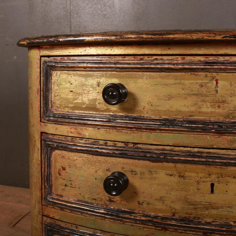 Gilt Germany Bowfront Commode