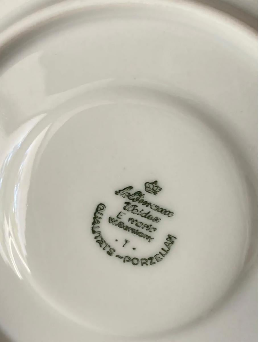 Allemand Service à thé ou à café en porcelaine d'Allemagne, 25 pièces, Allemagne, vers 1950 en vente