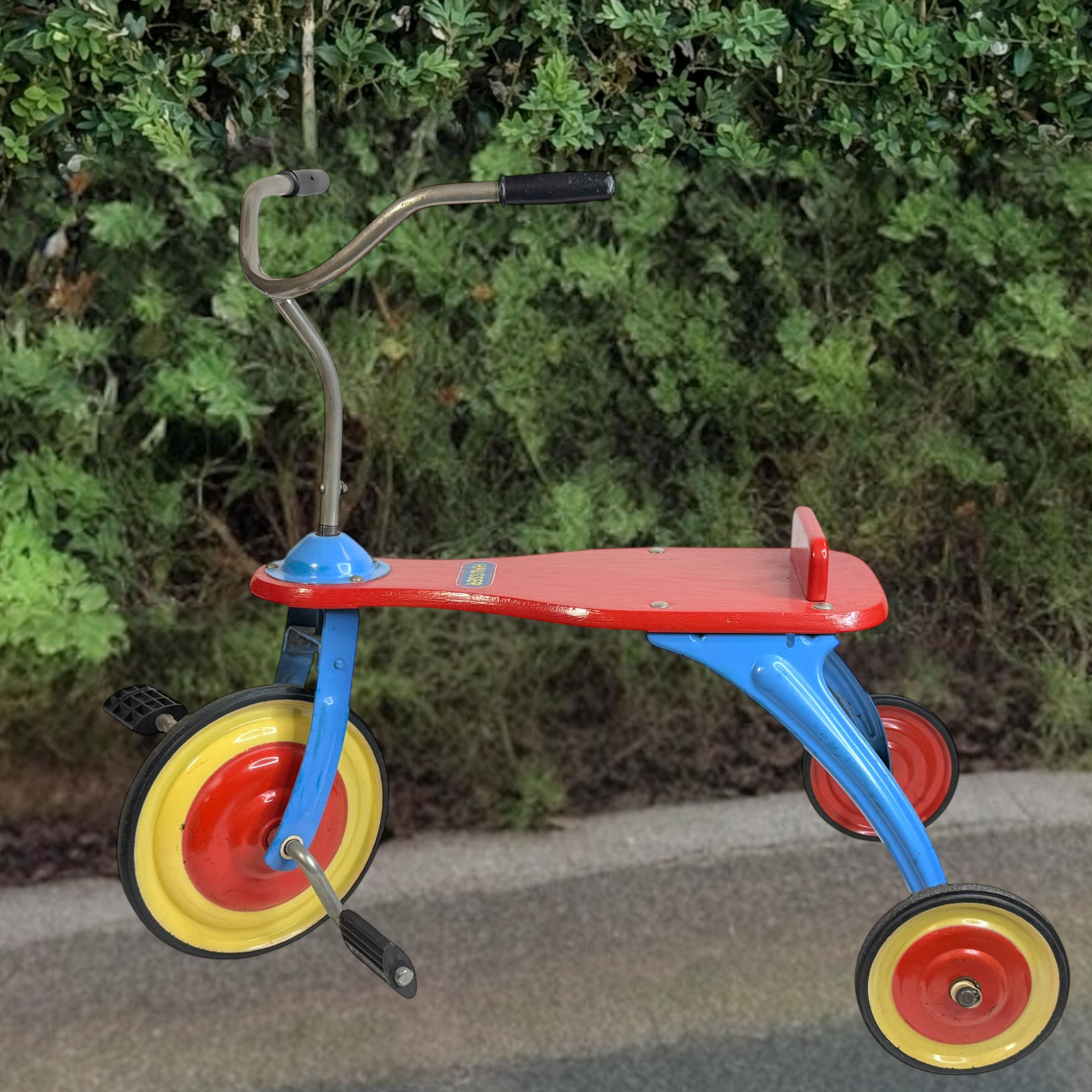 Allemagne vintage Hausser Tricycle pour enfants 1950s / 60s - Jouet ancien - The Collective en vente 5