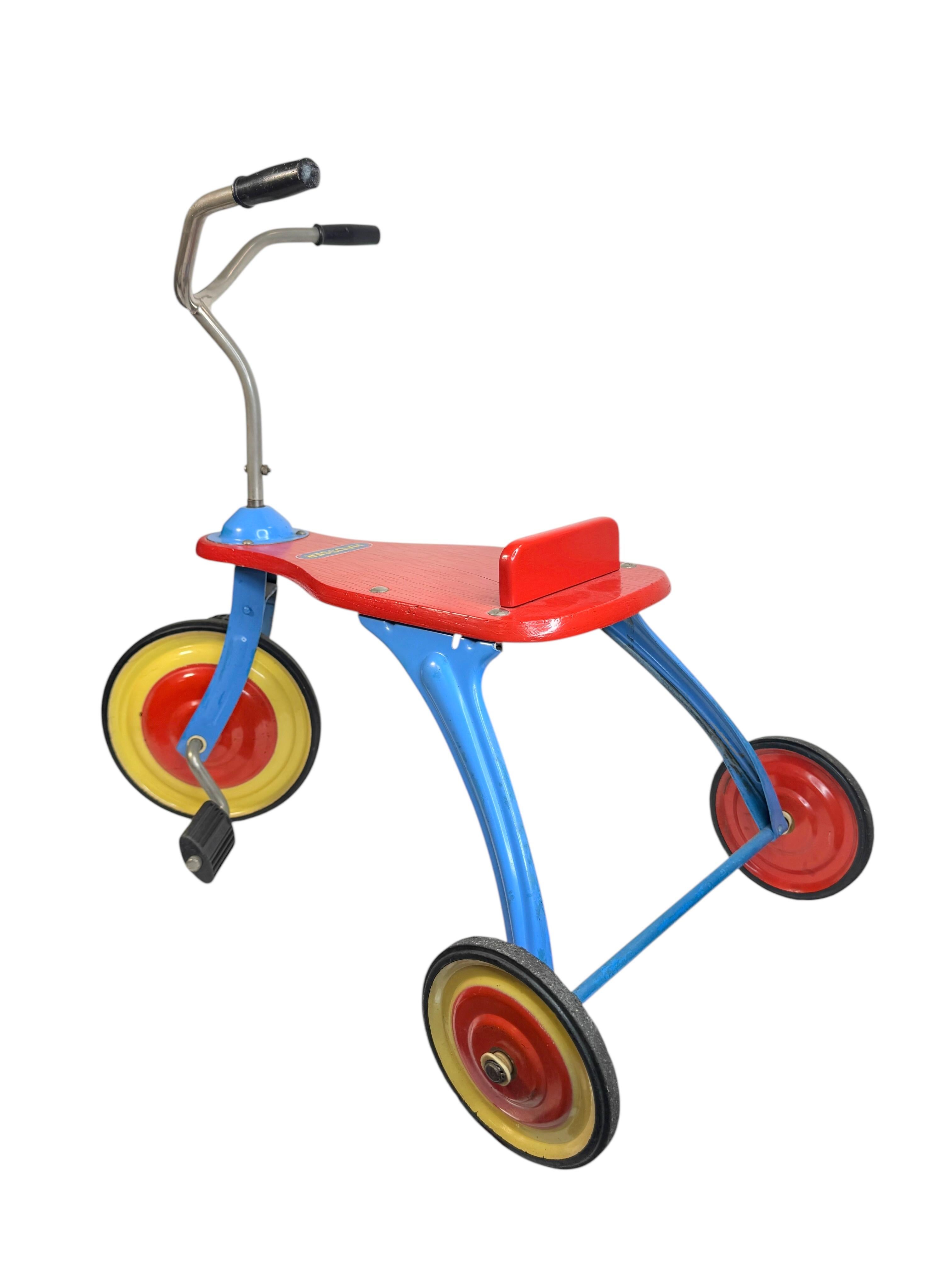 Artisanat Allemagne vintage Hausser Tricycle pour enfants 1950s / 60s - Jouet ancien - The Collective en vente