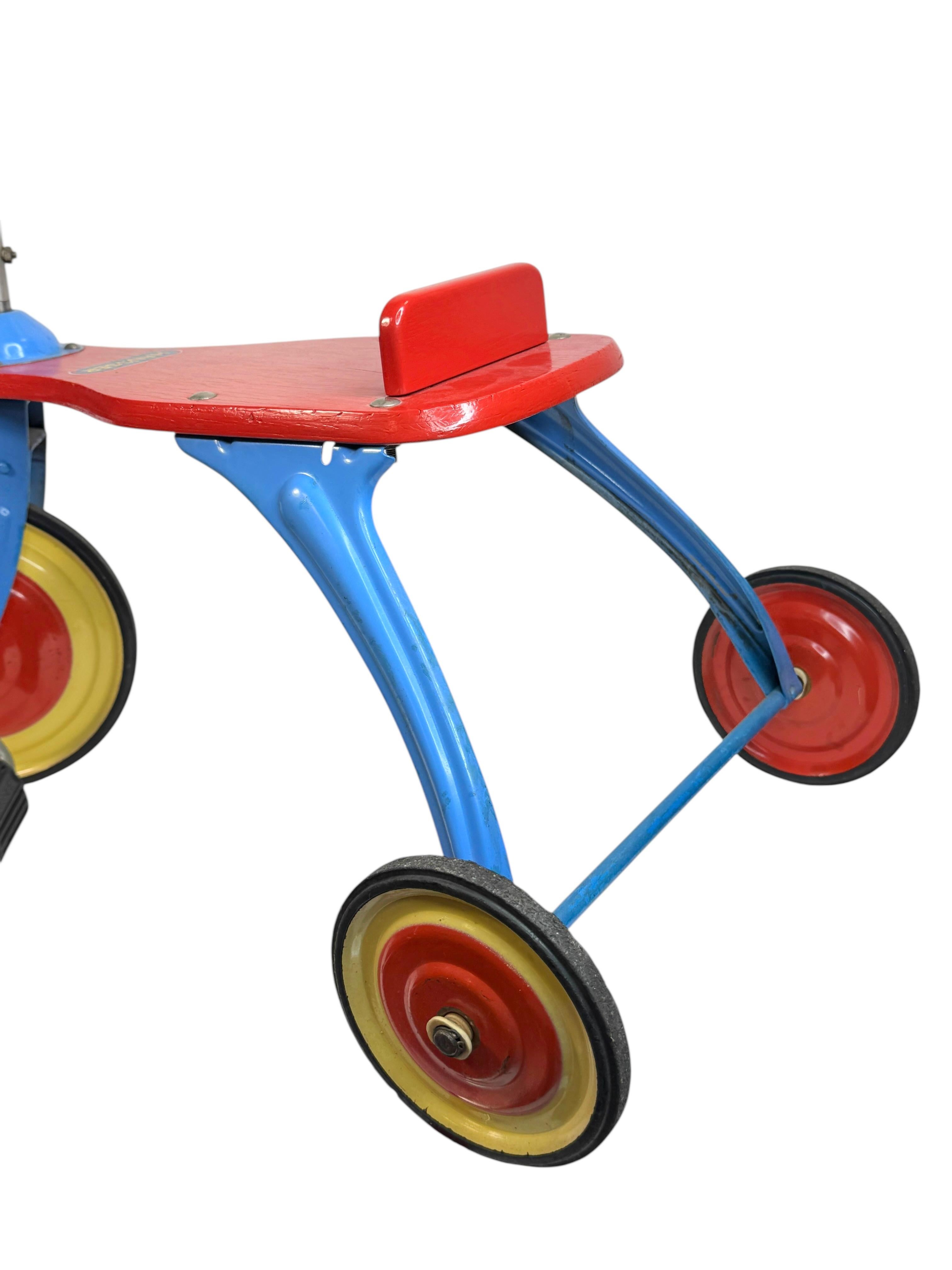 Allemand Allemagne vintage Hausser Tricycle pour enfants 1950s / 60s - Jouet ancien - The Collective en vente