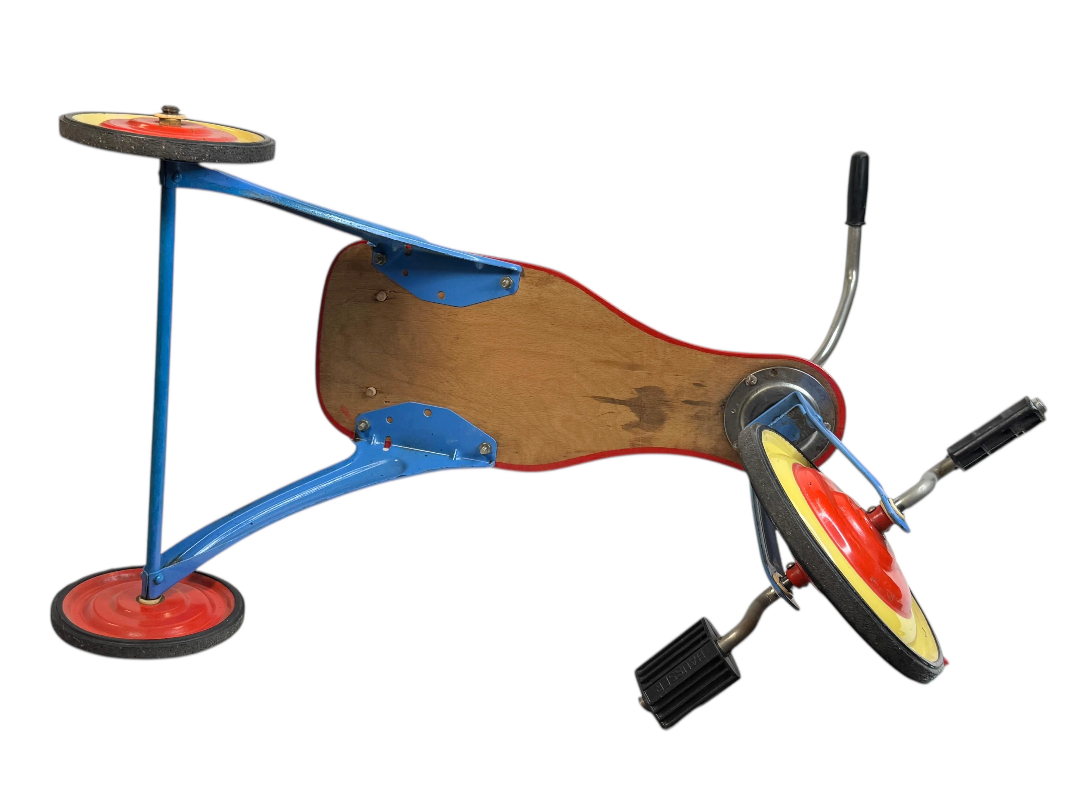 Allemagne vintage Hausser Tricycle pour enfants 1950s / 60s - Jouet ancien - The Collective en vente 1