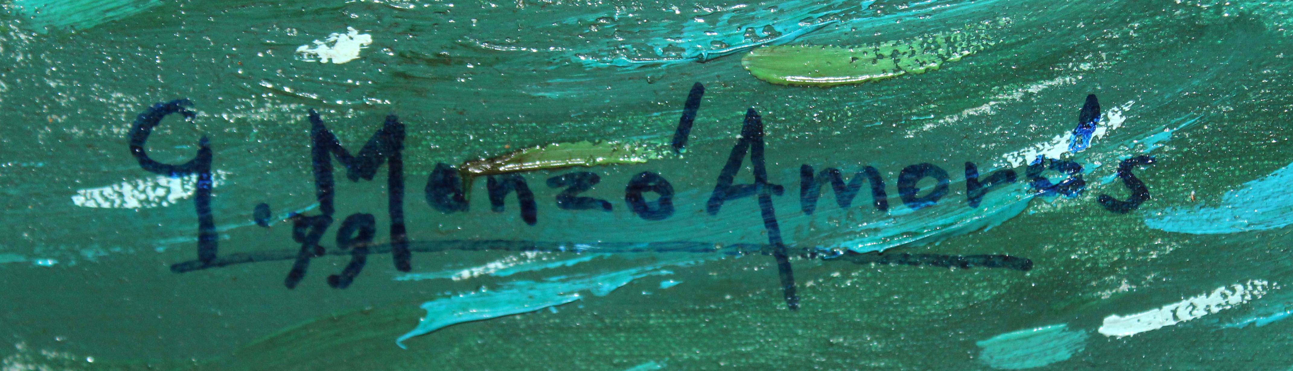 Cala cap de mort (San Feliu de Guíxols) - Óleo sobre tela - Año 1979 For Sale 2