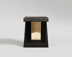 Table d'appoint Gero en bronze poli par Palena Furniture