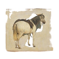 Gerolamo Induno (Milan, 1825 – 1890), Horse