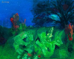 „Midsummer Night“ Gerome Kamrowski, Farbfeld, Abstrakter Expressionismus