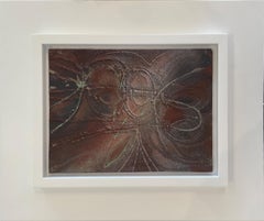 "Spun, Gerome Kamrowski, Surrealist Abstract Expressionism, Red