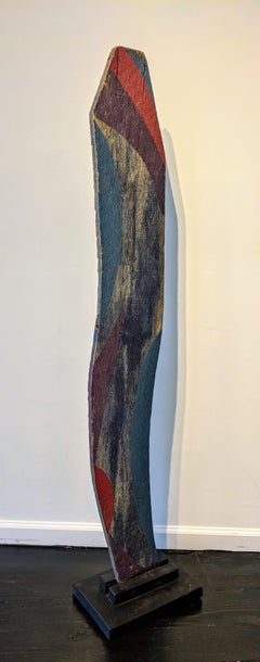 "Abstract Sculpture, " Gerome Karmwoski, Wood Surrealist Expressionism