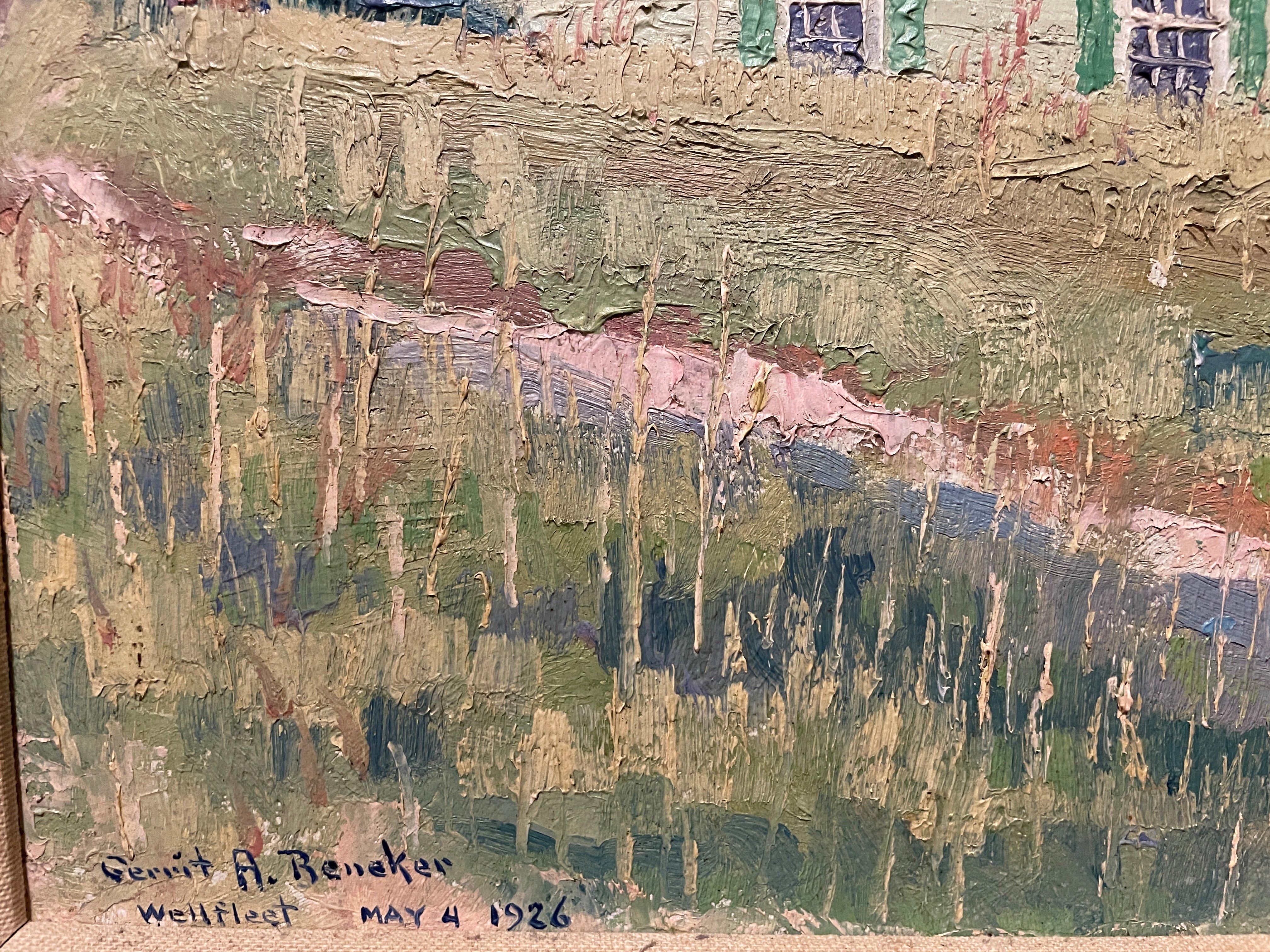 « Wellfleet, Cape Cod », Gerrit Beneker, Impressionnisme américain, Provincetown en vente 2