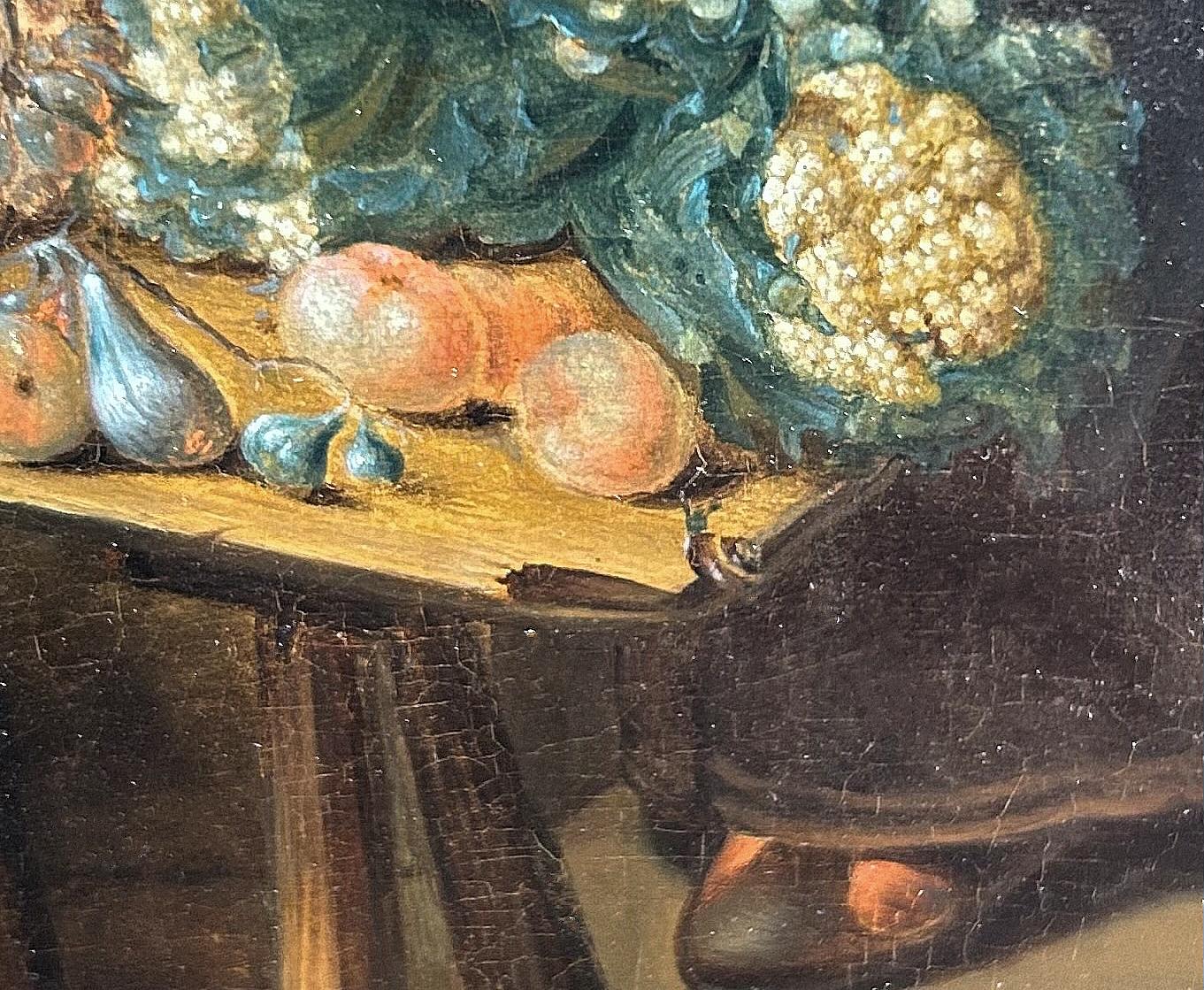 A Young Woman Drawing Water From A Well  Oil Oak Panel 1