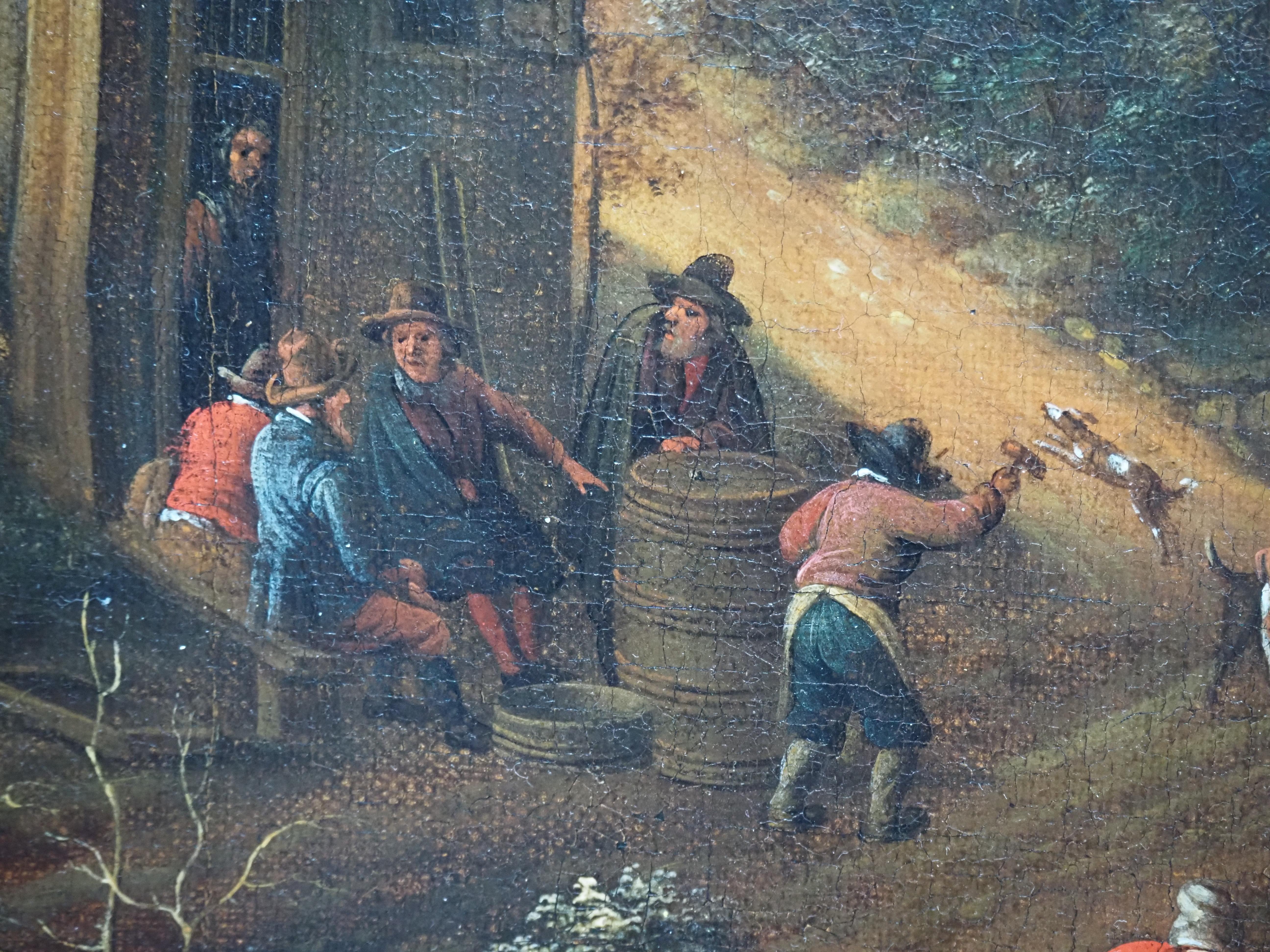 Gerrit Maes (1649-1706 oder später), zugeschrieben
Reich geschmückte Flusslandschaft
Signiert und datiert in der Mitte des Rahmens, vermutlich 