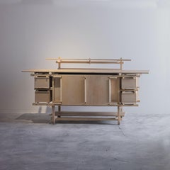 Authentisches Sideboard aus Elling-Holz von Gerrit Rietveld