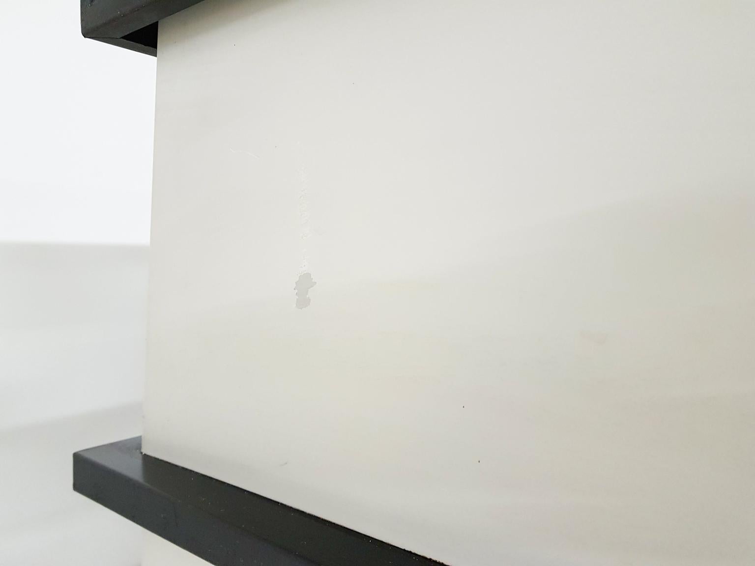 Bibliothèque ou séparateur de pièces inspiré de Gerrit Rietveld par Wim Rietveld, néerlandais, années 1960 en vente 3