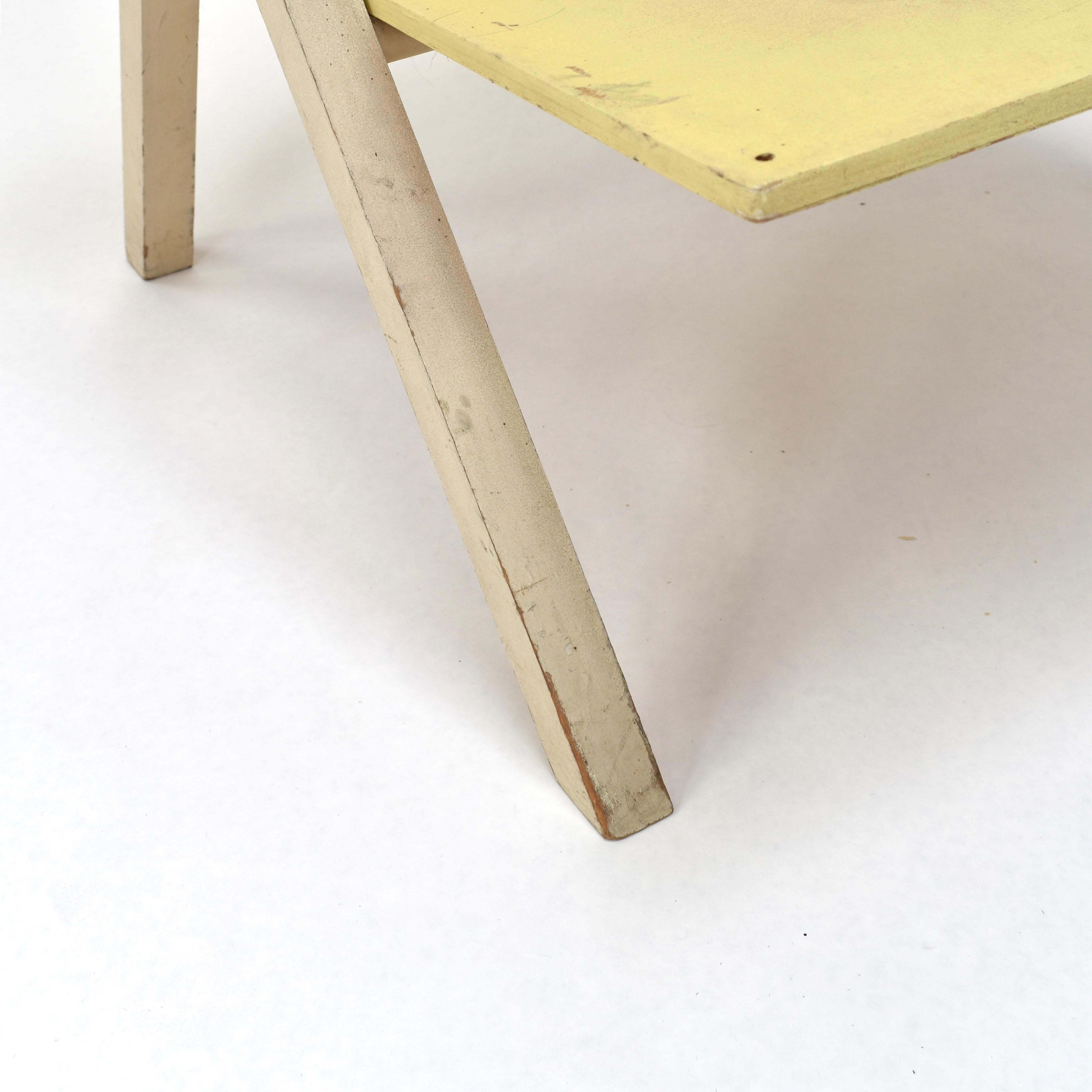 Gerrit Rietveld Jr. Prototype Salon Chair, Netherlands, 1955 For Sale 4