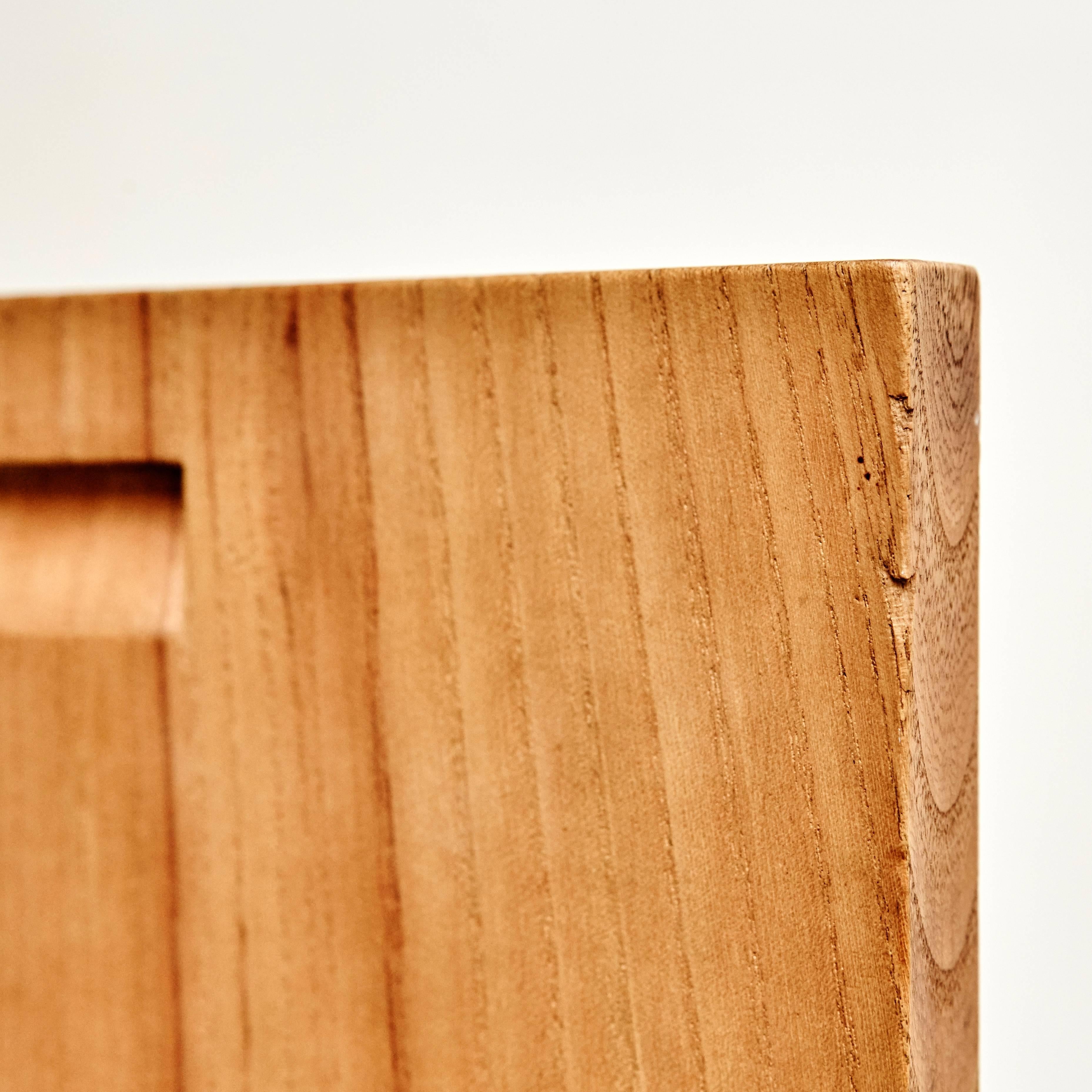 Gerrit Rietveld Zick-Zack-Stuhl aus Holz:: Mitte des Jahrhunderts:: für Metz und Co:: 1968 2