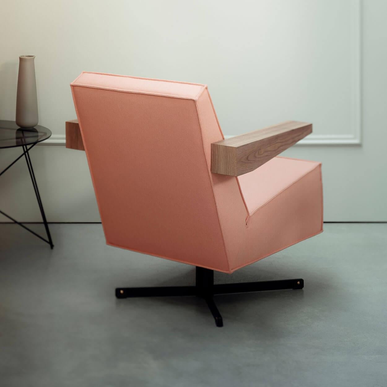 Contemporary Gerrit Rietveld Pressroom Chair For Sale