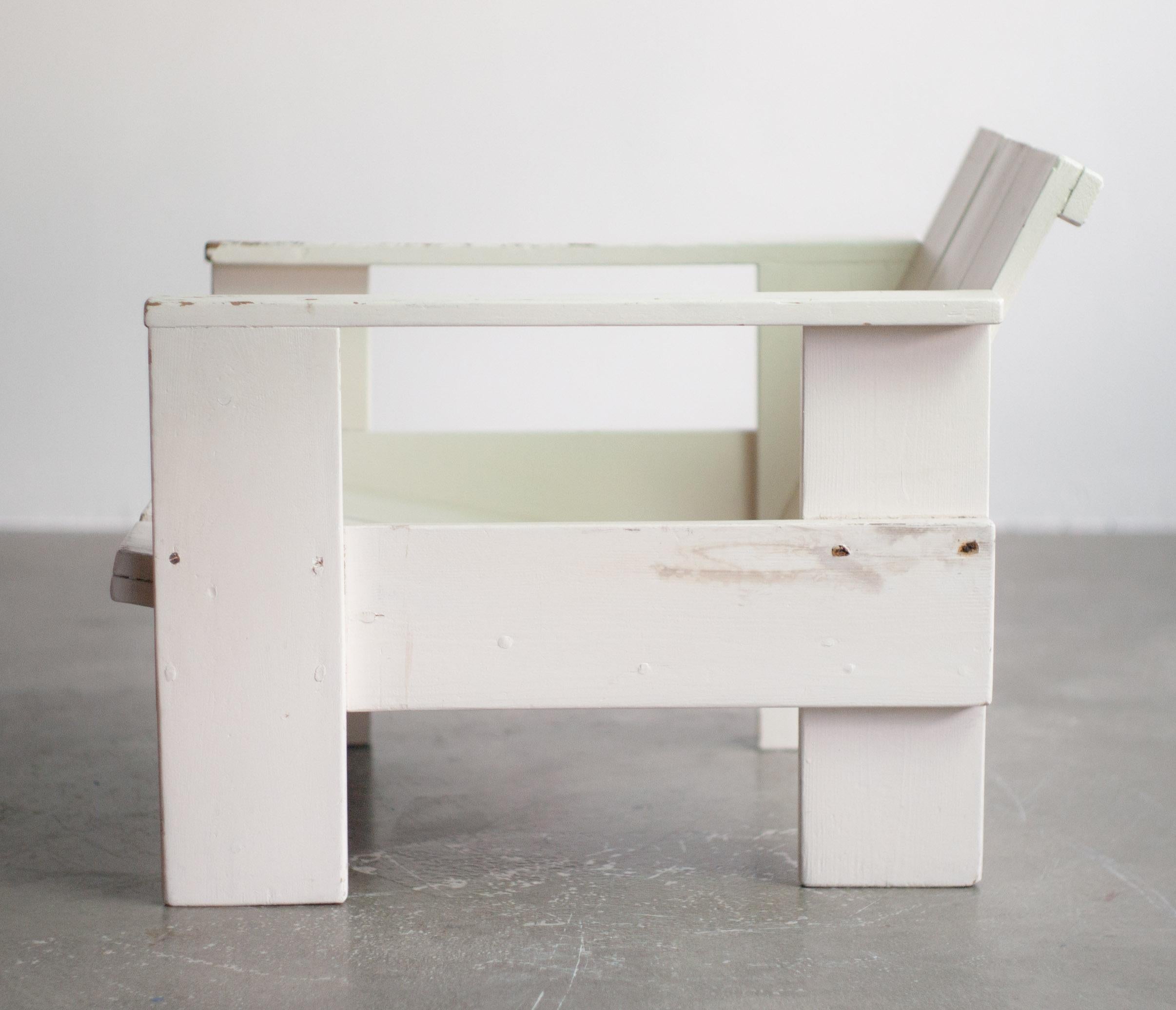 Gerrit Rietveld Prewar Crate Chair for Metz & Co., 1934 1