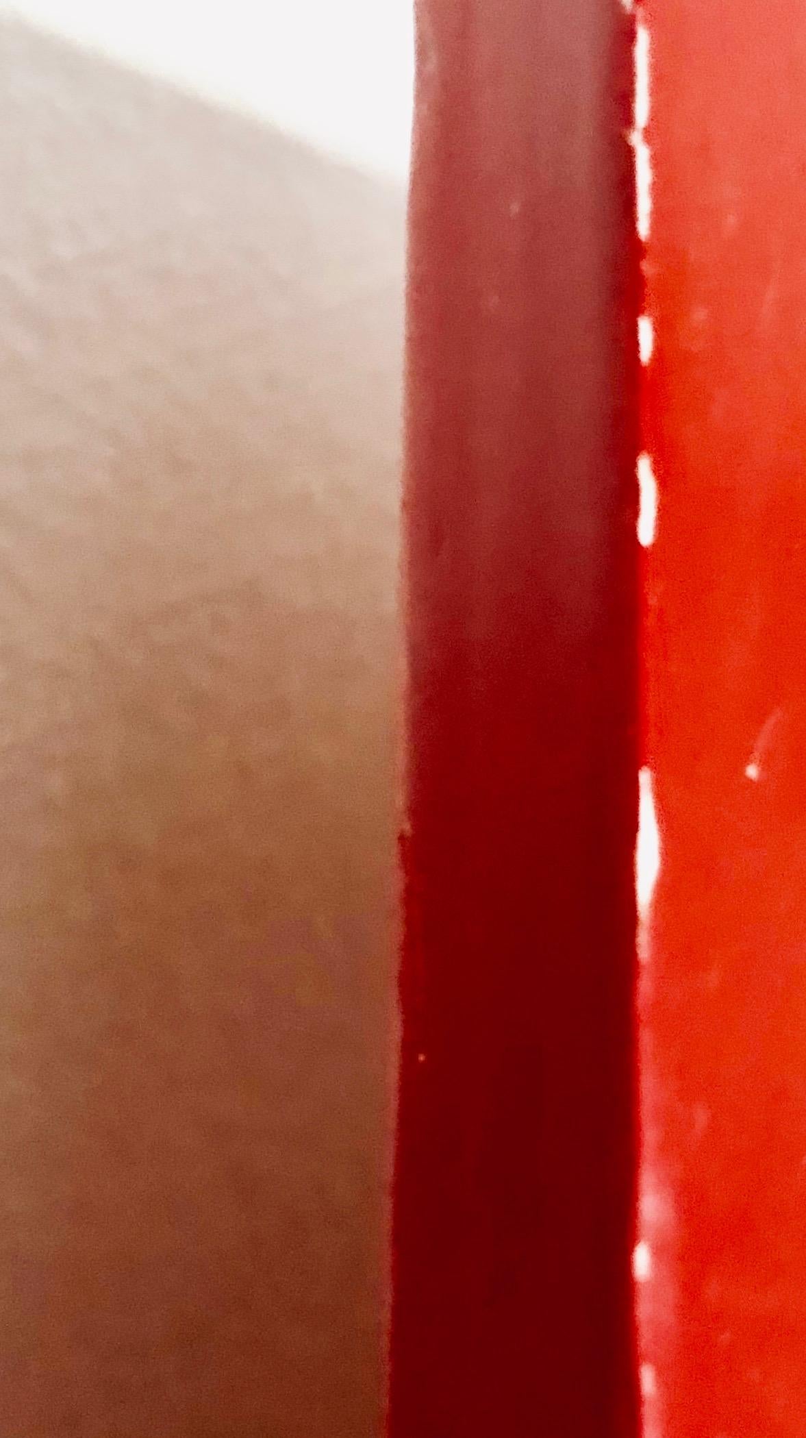 20th Century Gerrit Rietveld Red Blue Chair 1917 De Stijl Design, Mondrian Mid-Century Modern