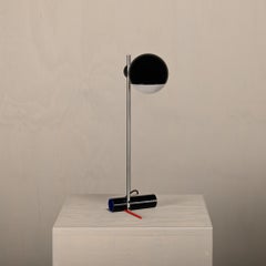 Petite lampe de table Model No No 25 pour Tecta en métal noir de Gerrit Rietveld