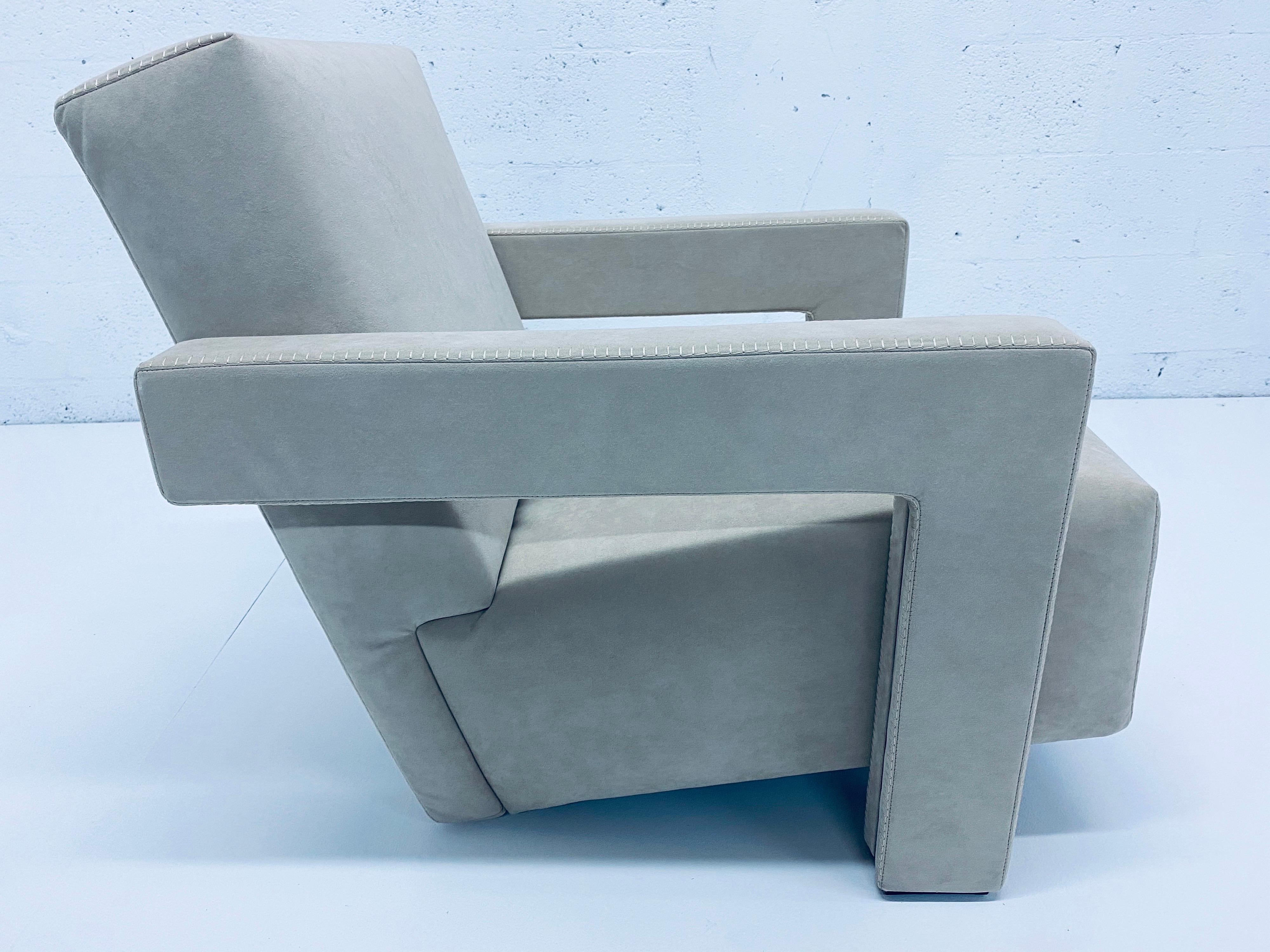 Italian Gerrit Rietveld “Utrecht” Lounge Chair for Cassina