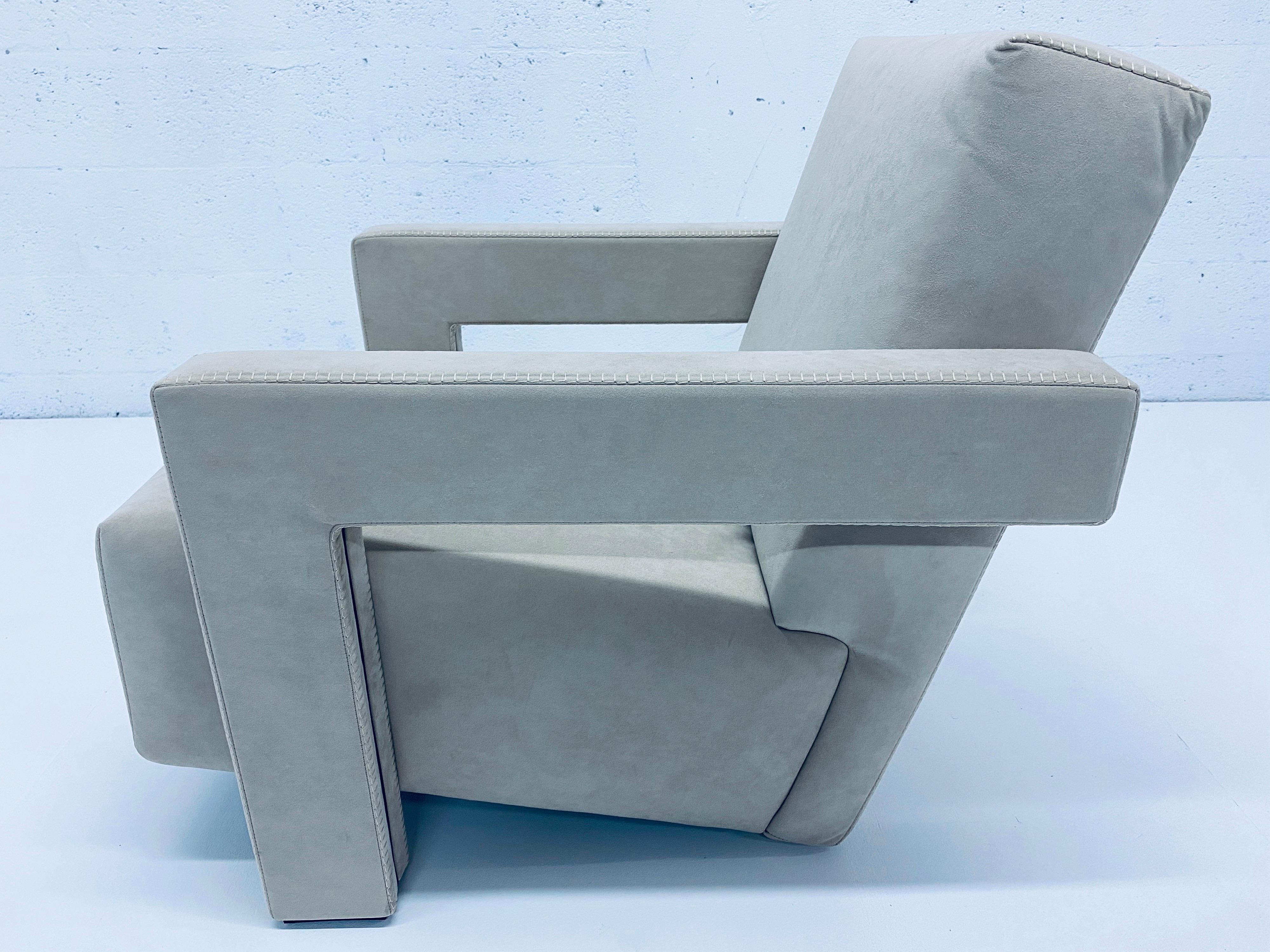 Late 20th Century Gerrit Rietveld “Utrecht” Lounge Chair for Cassina