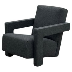 Gerrit Rietveld "Utrecht" lounge chair produced by Cassina, Italy, 1990s