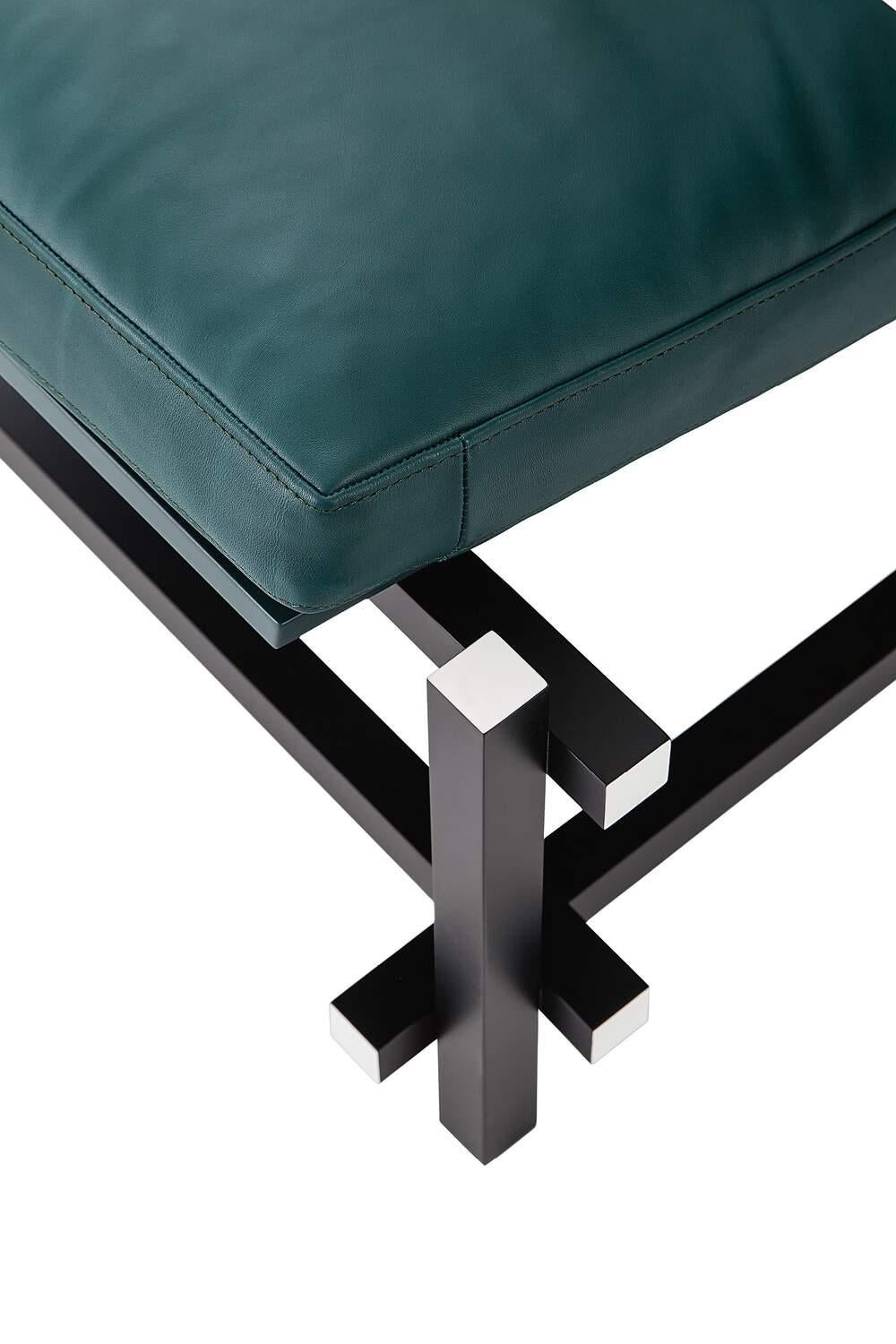 Gerrit Rietveld version Zeilmaker de la chaise noire, rouge et bleue par Cassina en vente 4