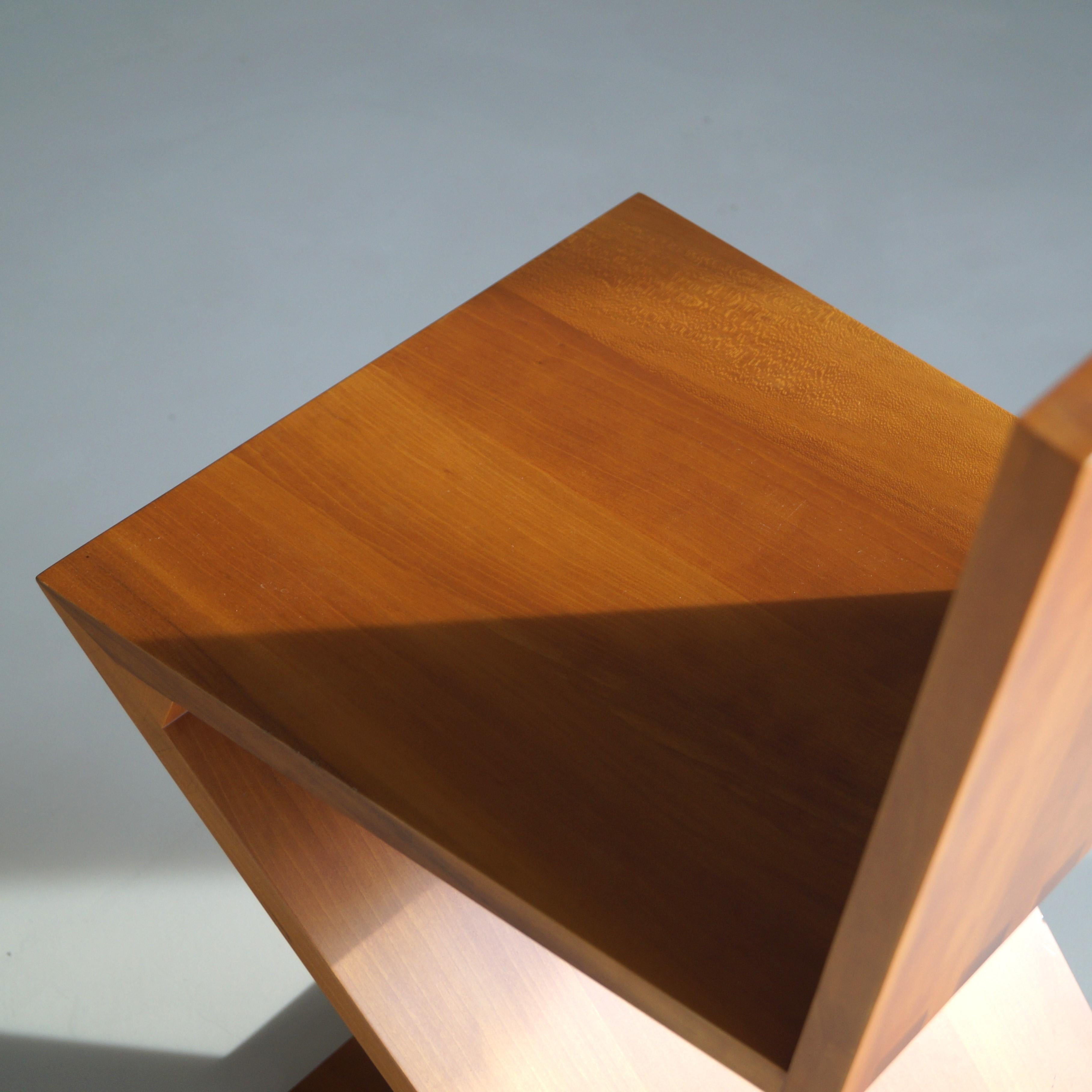Late 20th Century Gerrit Rietveld Zig Zag chair by Cassina, 1990s