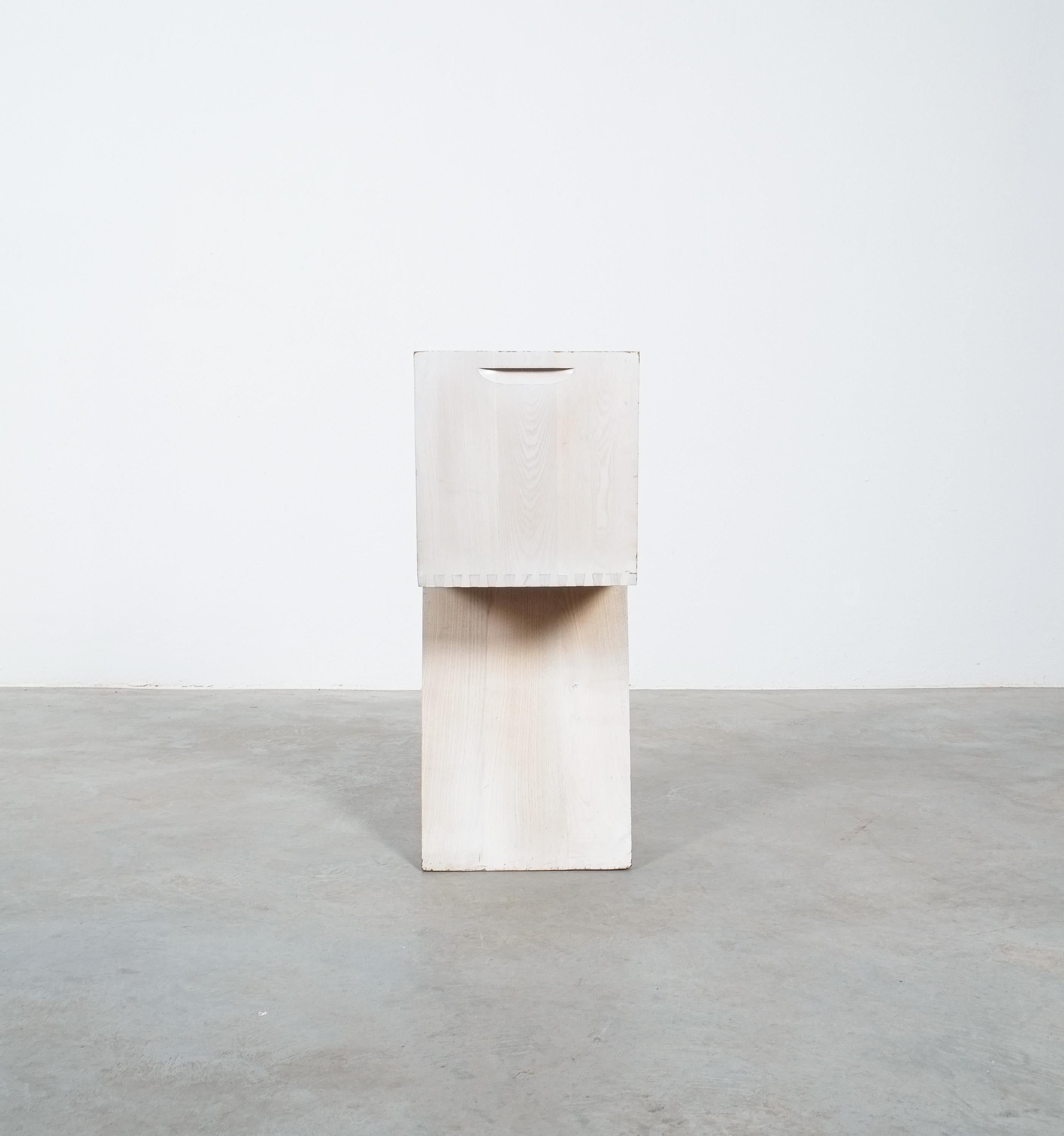 Wood Gerrit Rietveld Zig Zag Chair Cassina, Circa 1970
