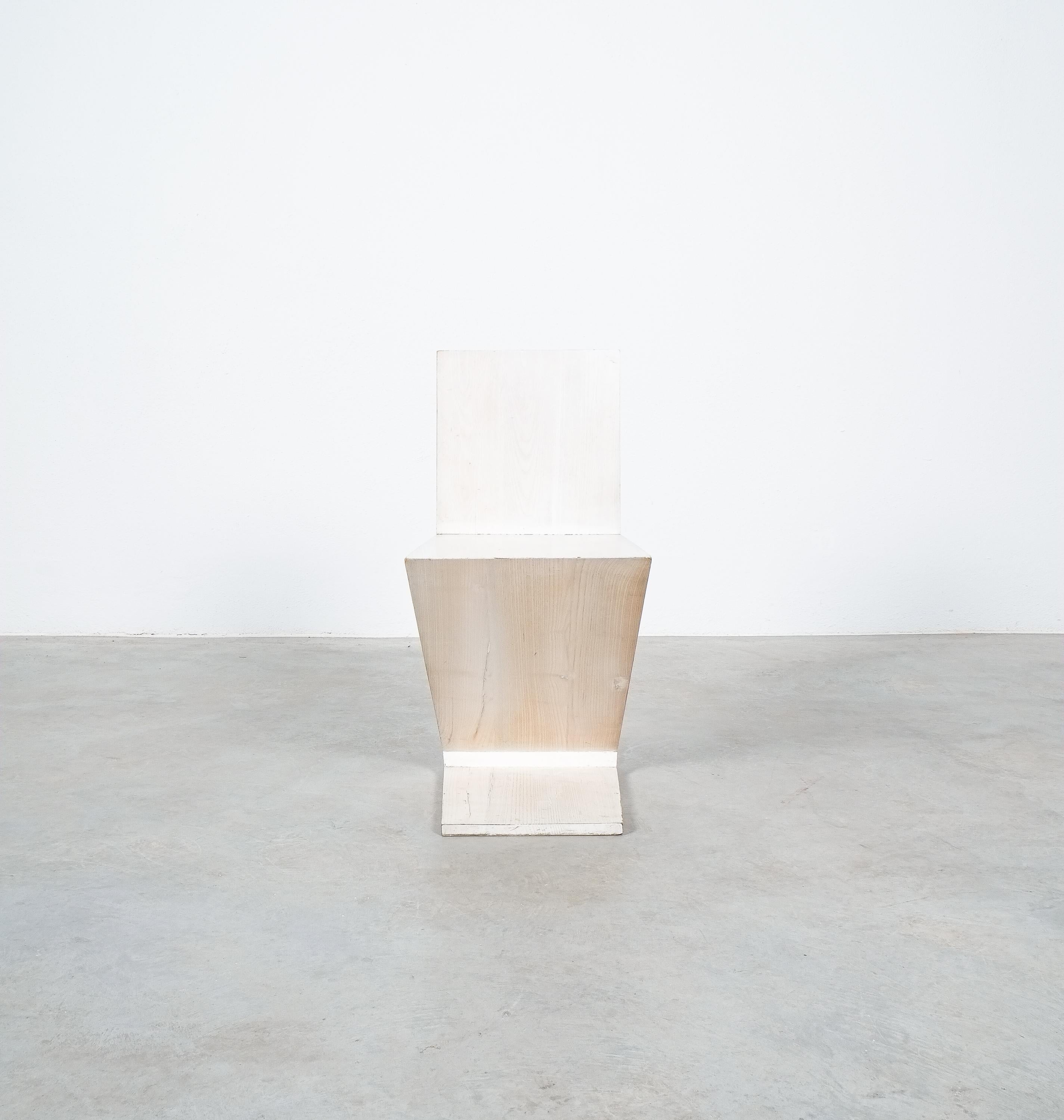Gerrit Rietveld Zig Zag Chair Cassina, Circa 1970 1
