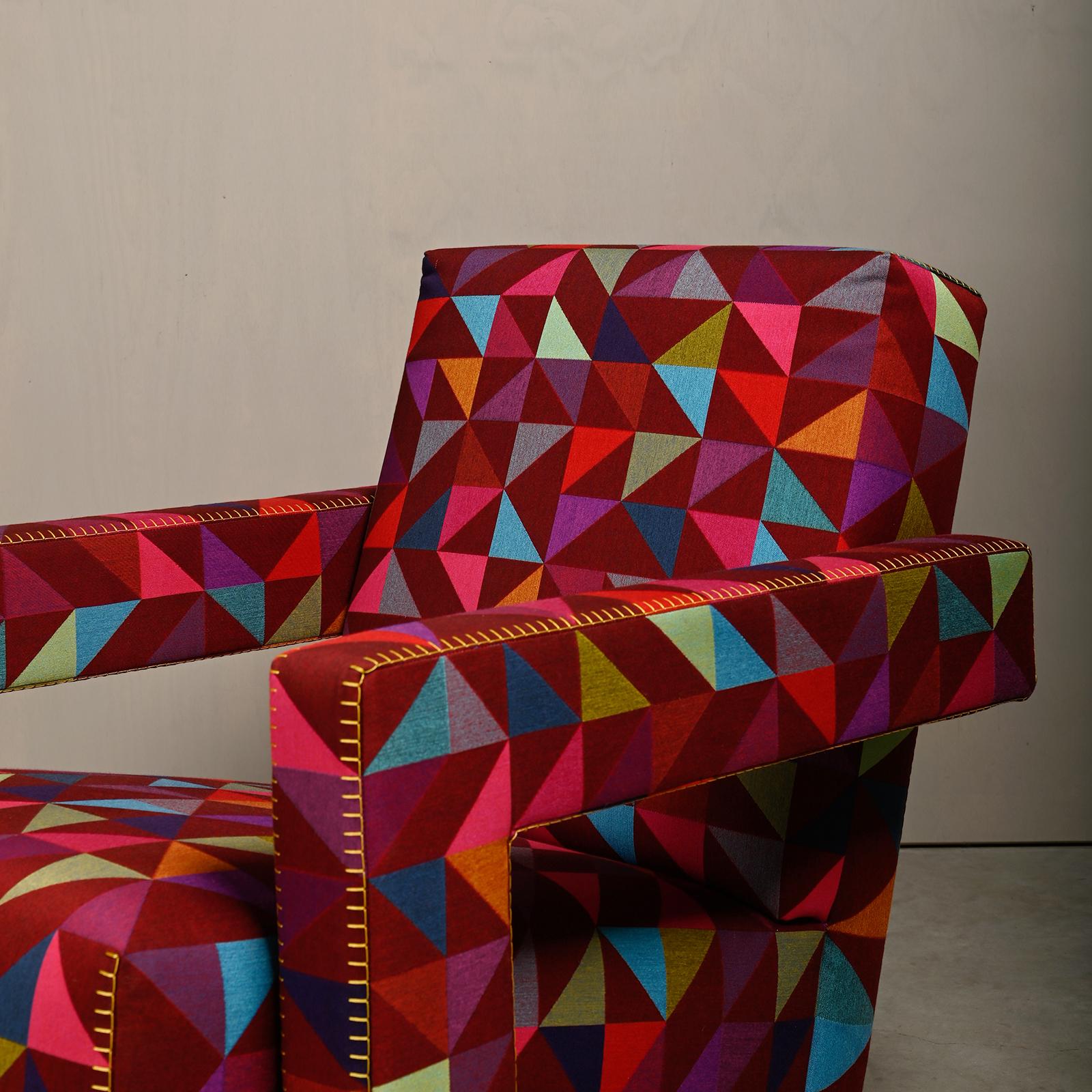 Gerrit T Rietveld Utrecht Armchair Limited Edition Boxblocks Bertjan Pot Cassina 4